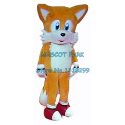 hot sale cartoon yellow tails fox Mascot Costume