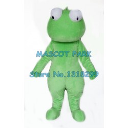 wild green cabrite lizard Mascot Costume