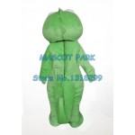 wild green cabrite lizard Mascot Costume