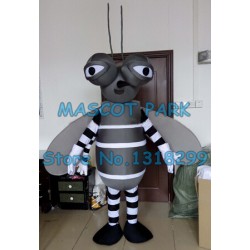 black mosquito Mascot Costume