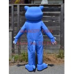 Blue Panther Mascot Costume