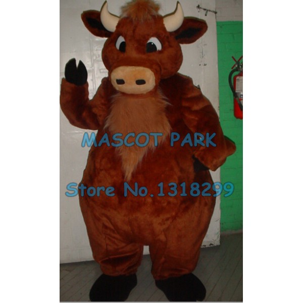 cow king Mascot Costume