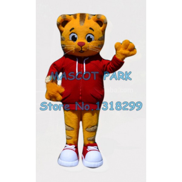 high quality little cat tiger Mascot Costume