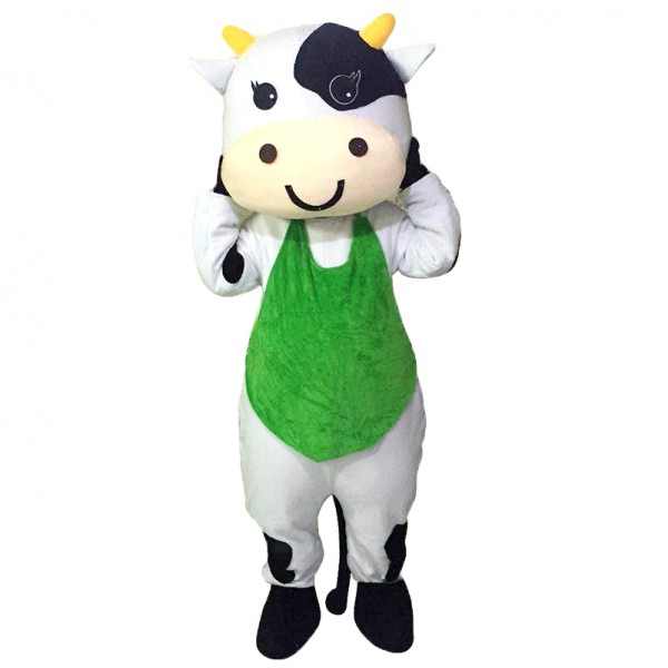 Milk Cow Mascot Costume