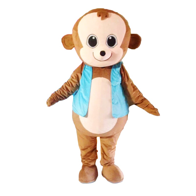 Mascot | Monkey Mascot Costume - Animal Mascot