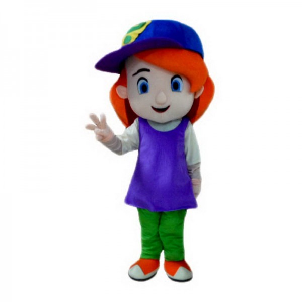 Sport Girl Mascot Costume