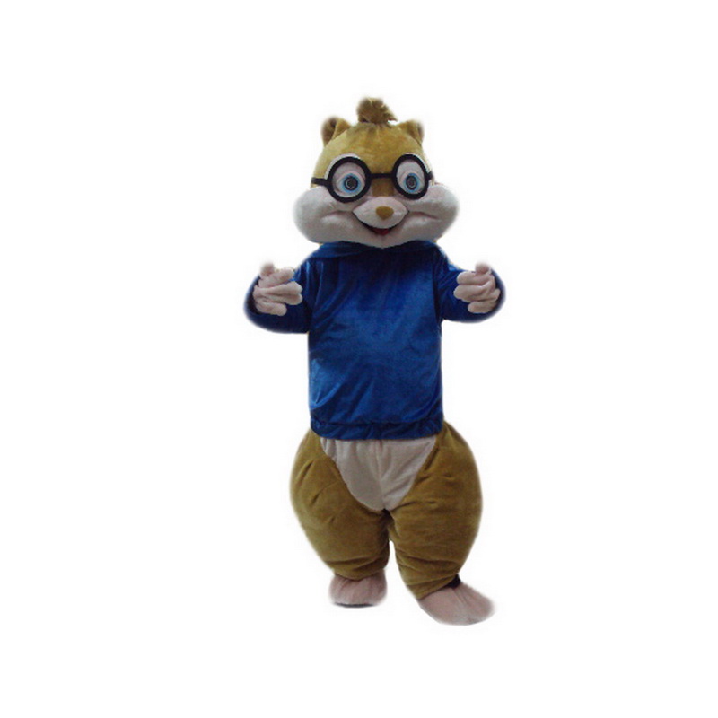 Squirrel Mascot Costume.