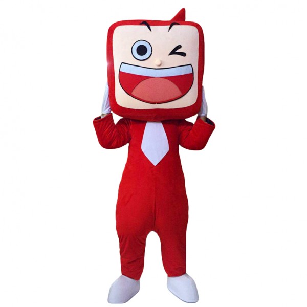 TV Set Mascot Costume