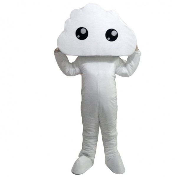 White Cloud Mascot Costume
