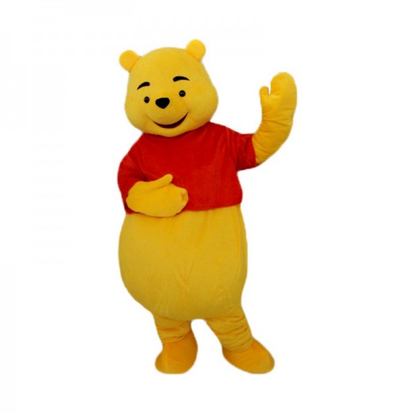 Winnie Pooh Bear Mascot Costume