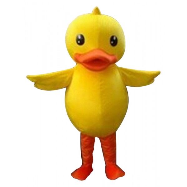Yellow Duck Mascot Costume